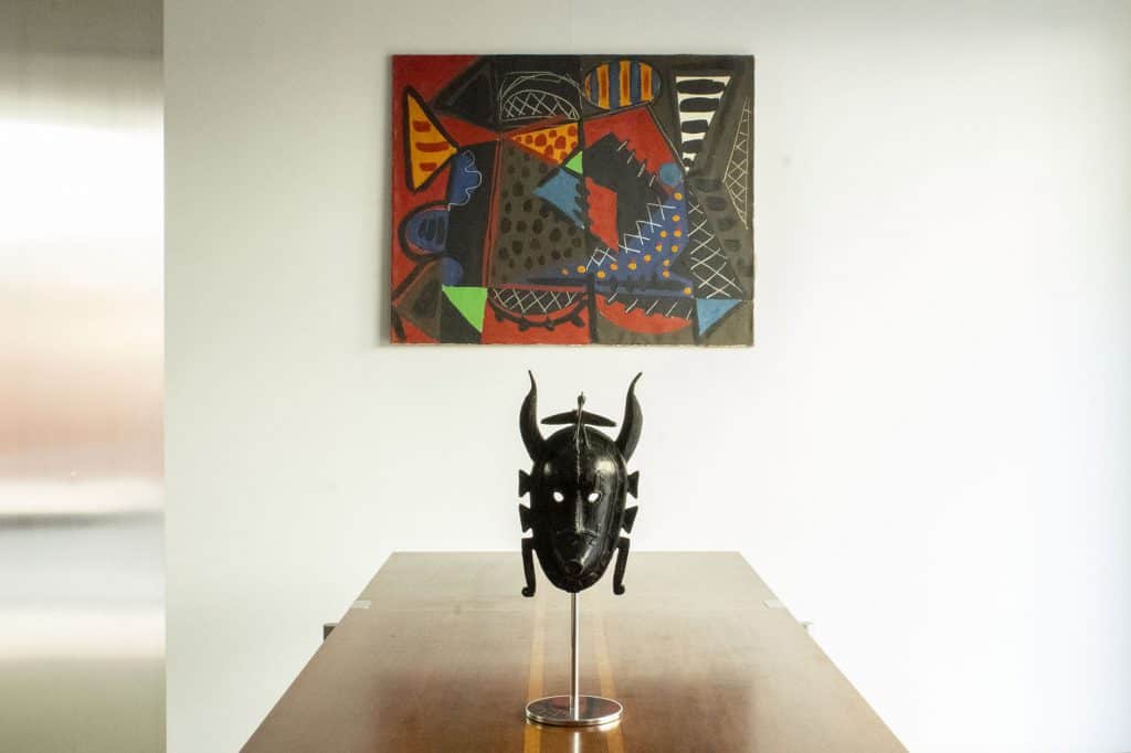bronze-african-mask
